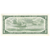BC-37b-i 1954 Canada $1 Beattie-Rasminsky, B/P, AU-UNC (AU55)