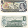BC-46aA 1973 Canada $1 Lawson-Bouey, *FG, VF-EF