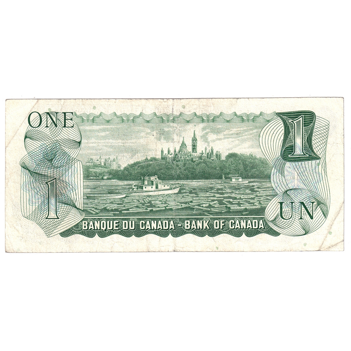 BC-46aA 1973 Canada $1 Lawson-Bouey, *FN, Uncirculated (MS60)
