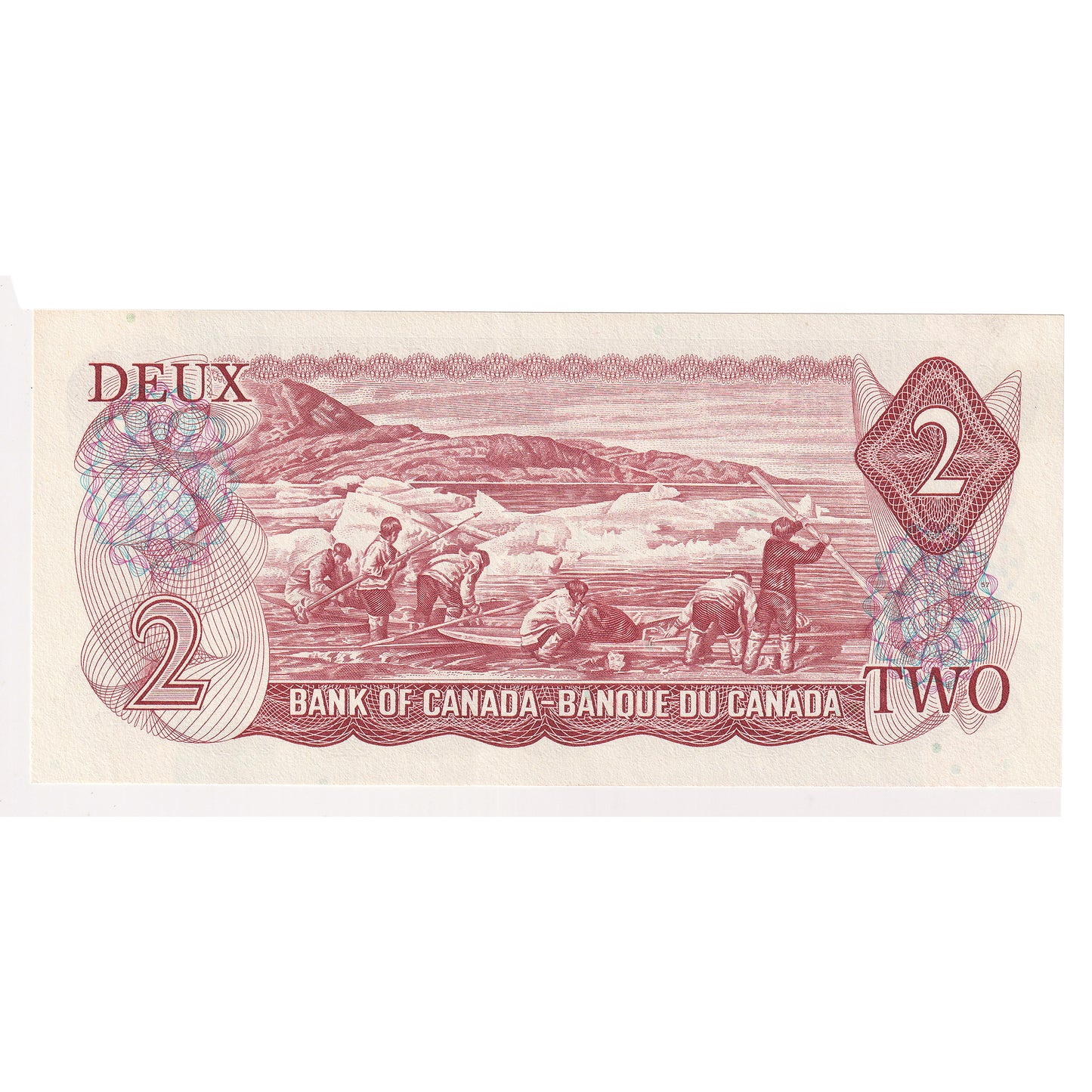 BC-47a-i 1974 Canada $2 Lawson-Bouey, ABA, Almost Uncirculated (AU50)