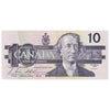 BC-57b 1989 Canada $10 Bonin-Thiessen, BDH, EF-AU