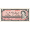 BC-38c 1954 Canada $2 Bouey-Rasminsky, G/G, Very Fine (VF20)