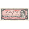 BC-38c 1954 Canada $2 Bouey-Rasminsky, K/G, VF-EF (VF30)
