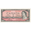 BC-38c 1954 Canada $2 Bouey-Rasminsky, K/G, Very Fine (VF20)