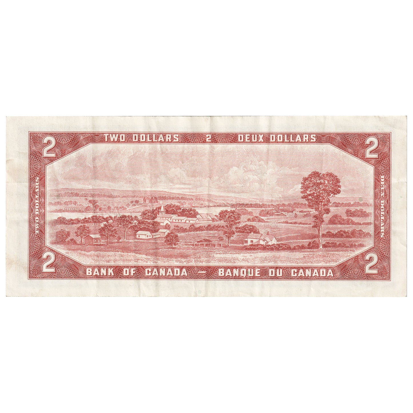 BC-38cA 1954 Canada $2 Bouey-Rasminsky, *A/G Below 0.4M, VF-EF (VF30)