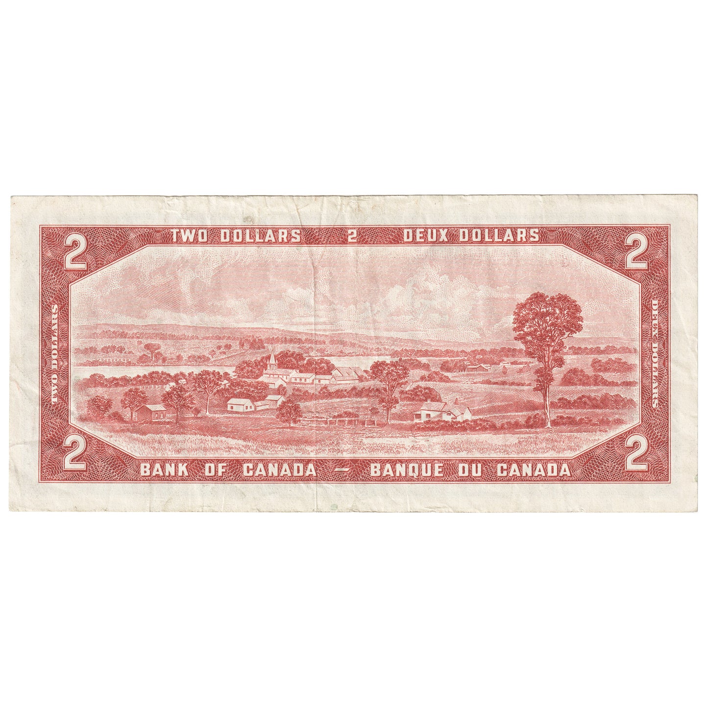 BC-38d 1954 Canada $2 Lawson-Bouey, M/G, Very Fine (VF20)