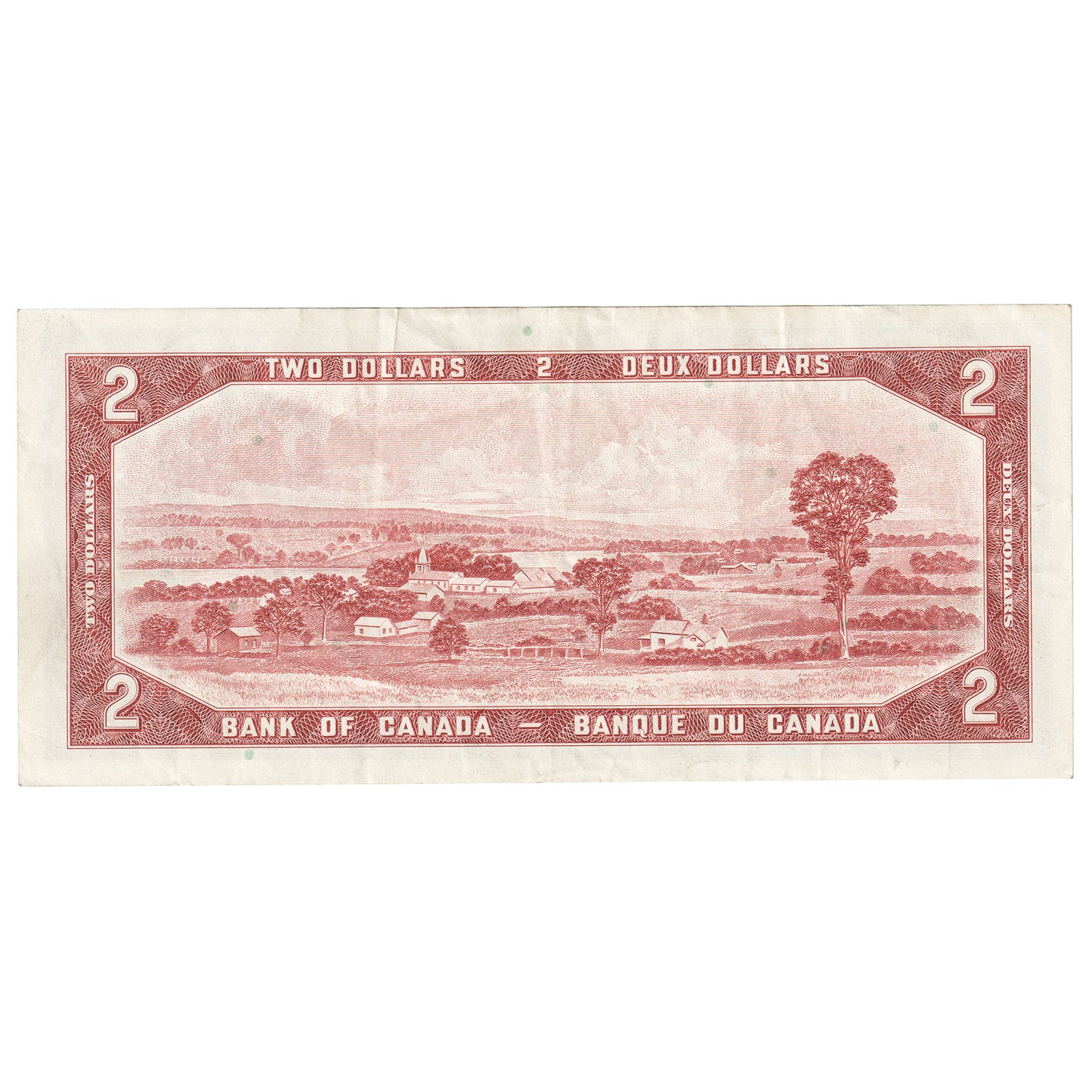 BC-38d 1954 Canada $2 Lawson-Bouey, R/G, Very Fine (VF20)