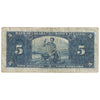 BC-23b 1937 Canada $5 Gordon-Towers, U/C, F