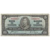 BC-23c 1937 Canada $5 Coyne-Towers, Z/C, VG-F
