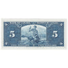 BC-23c 1937 Canada $5 Coyne-Towers, H/S, AU-UNC