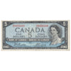 BC-39a 1954 Canada $5 Beattie-Coyne, I/C, VF