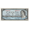BC-39b 1954 Canada $5 Beattie-Rasminsky, H/S, Extra Fine (EF40)
