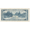 BC-39bA 1954 Canada $5 Beattie-Rasminsky, *V/S, F-VF