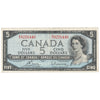 BC-39c 1954 Canada $5 Bouey-Rasminsky, R/X, F-VF (F15)