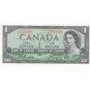BC-37a 1954 Canada $1 Beattie-Coyne, Y/A, Almost Uncirculated (AU50)
