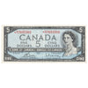 BC-39cA 1954 Canada $5 Bouey-Rasminsky, *R/X Above 7.64M, VF-EF (VF30)