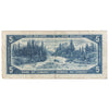 BC-31b 1954 Canada $5 Beattie-Coyne, Devil's Face, I/C, F-VF (F15)