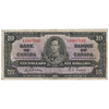 BC-24b 1937 Canada $10 Gordon-Towers, E/D, VG-F (VG10)