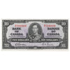 BC-24b 1937 Canada $10 Gordon-Towers, W/D, AU