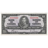 BC-24c 1937 Canada $10 Coyne-Towers, Z/D, EF-AU