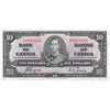 BC-24c 1937 Canada $10 Coyne-Towers, H/T, AU