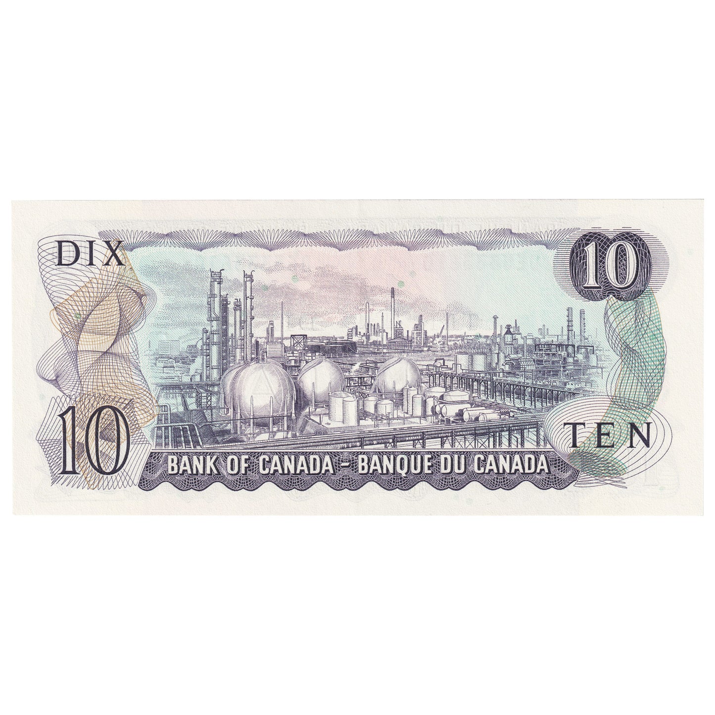 BC-49a 1971 Canada $10 Beattie-Rasminsky, DE, EF-AU (EF45)