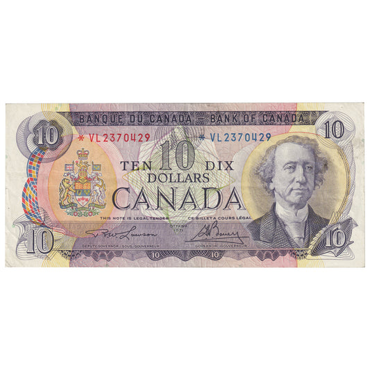BC-49cA 1971 Canada $10 Lawson-Bouey, *VL, VF-EF