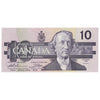 Bc-57a 1989 Canada $10 Thiessen-Crow, BDH, EF