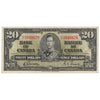 BC-25b 1937 Canada $20 Gordon-Towers, C/E, EF-AU