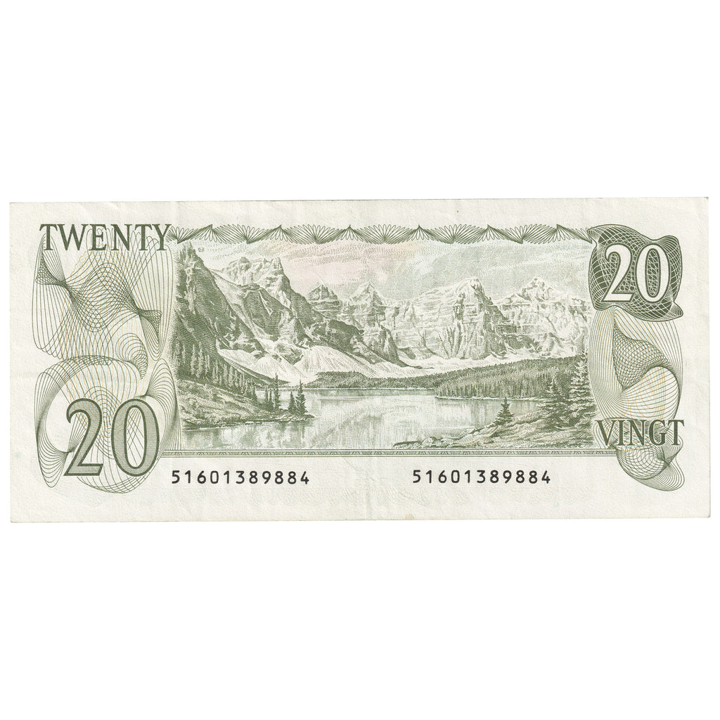 BC-54bA-i 1979 Canada $20 Crow-Bouey, 516, Lithographed, VF-EF
