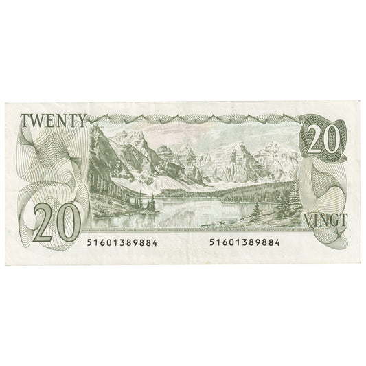 BC-54bA-i 1979 Canada $20 Crow-Bouey, 516, Lithographed, VF-EF