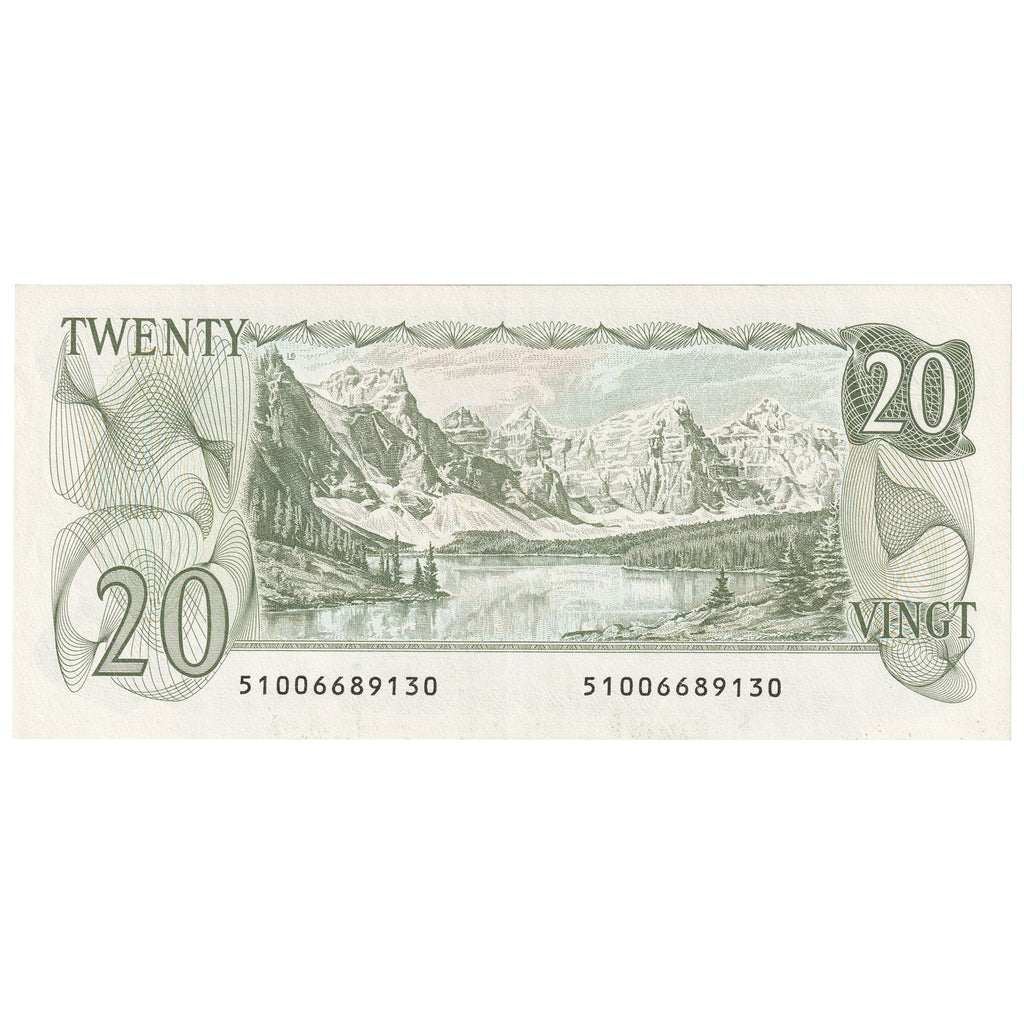 BC-54cA-i 1979 Canada $20 Thiessen-Crow, 510, VF-EF (VF30)