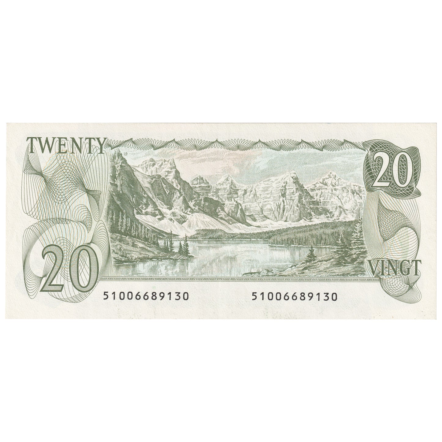 BC-54cA-i 1979 Canada $20 Thiessen-Crow, 510, VF-EF (VF30)