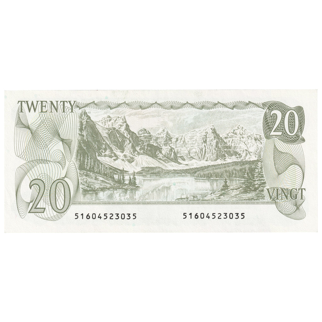 BC-54cA-i 1979 Canada $20 Thiessen-Crow, 516, Extra Fine (EF40)