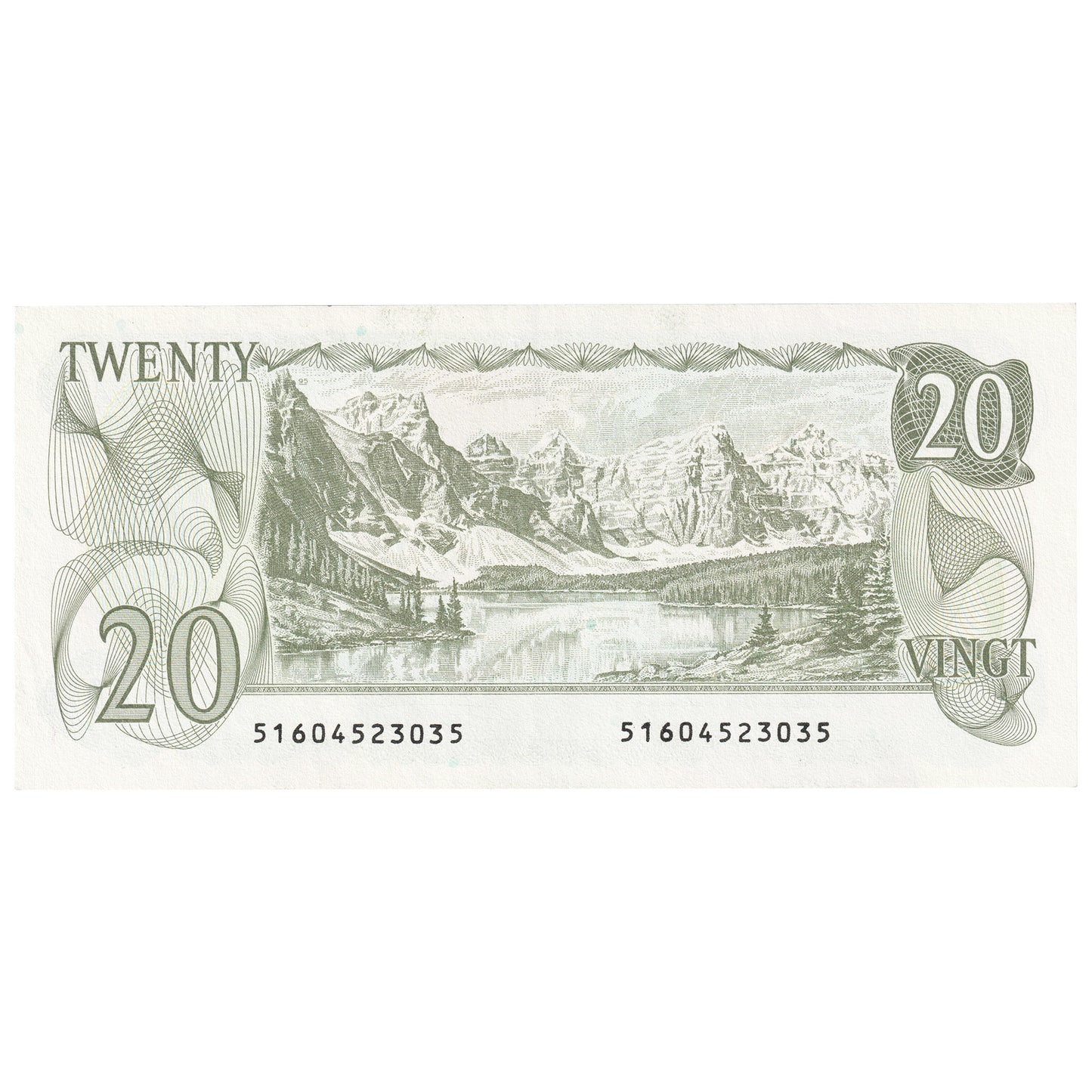 BC-54cA-i 1979 Canada $20 Thiessen-Crow, 516, Extra Fine (EF40)