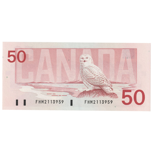 BC-59a 1988 Canada $50 Thiessen-Crow, FHM, CUNC