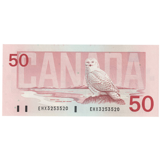 BC-59aA 1988 Canada $50 Thiessen-Crow, EHX Above 2.1M, UNC