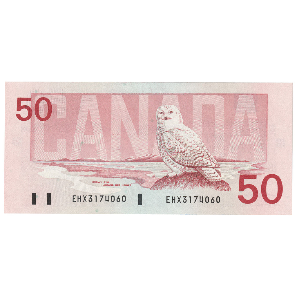 BC-59aA 1988 Canada $50 Thiessen-Crow, EHX Above 2.1M, AU-UNC