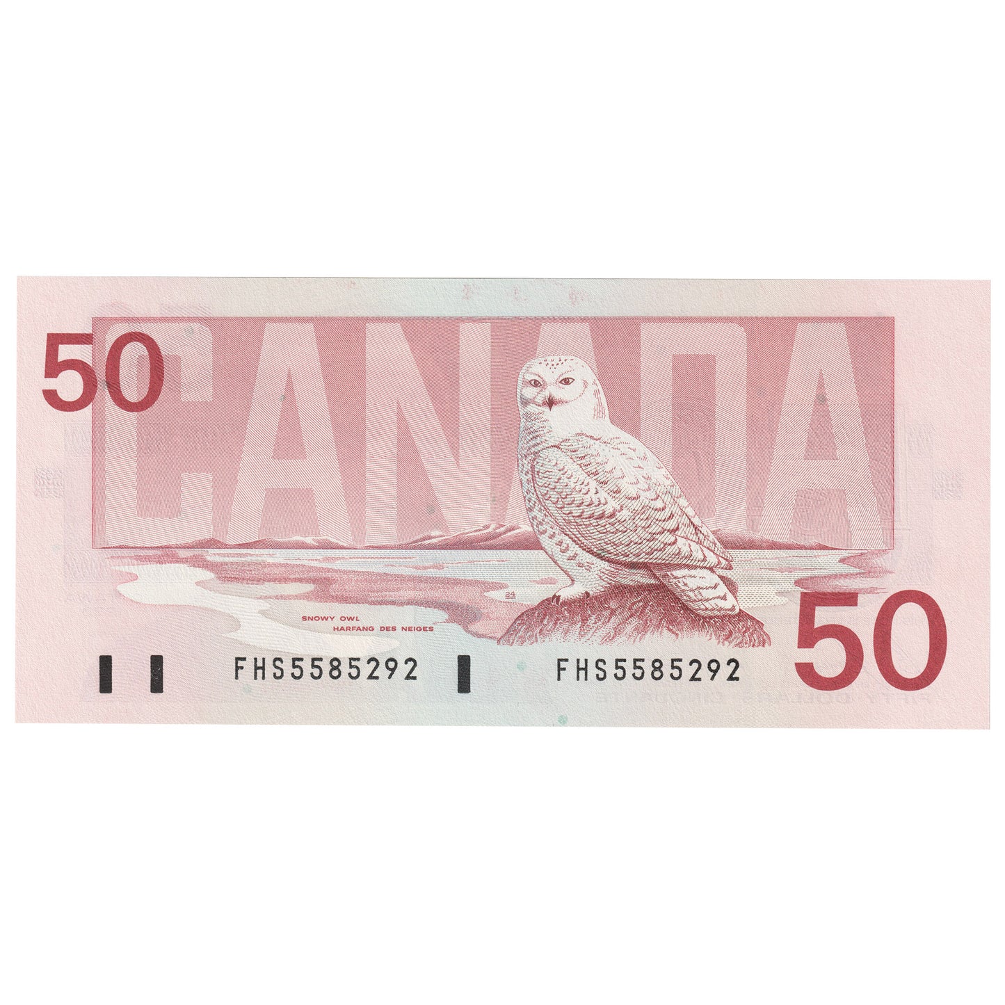BC-59b 1988 Canada $50 Bonin-Thiessen, FHS, CUNC
