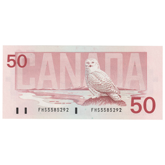 BC-59b 1988 Canada $50 Bonin-Thiessen, FHS, CUNC