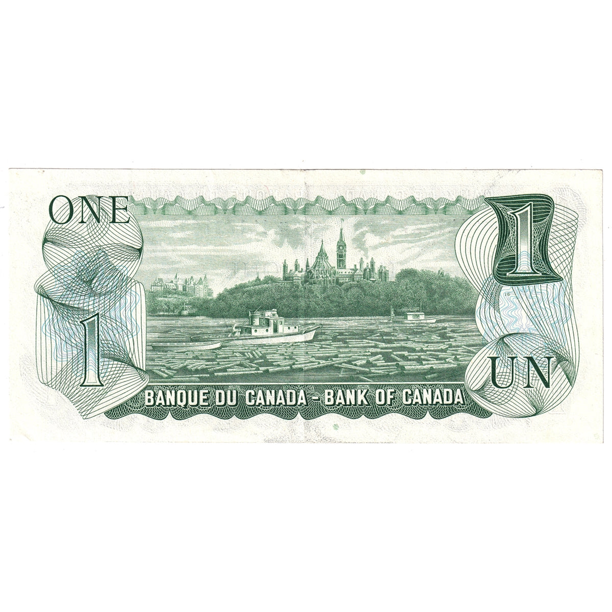 BC-46aA 1973 Canada $1 Lawson-Bouey, *IL, Extra Fine (EF40)