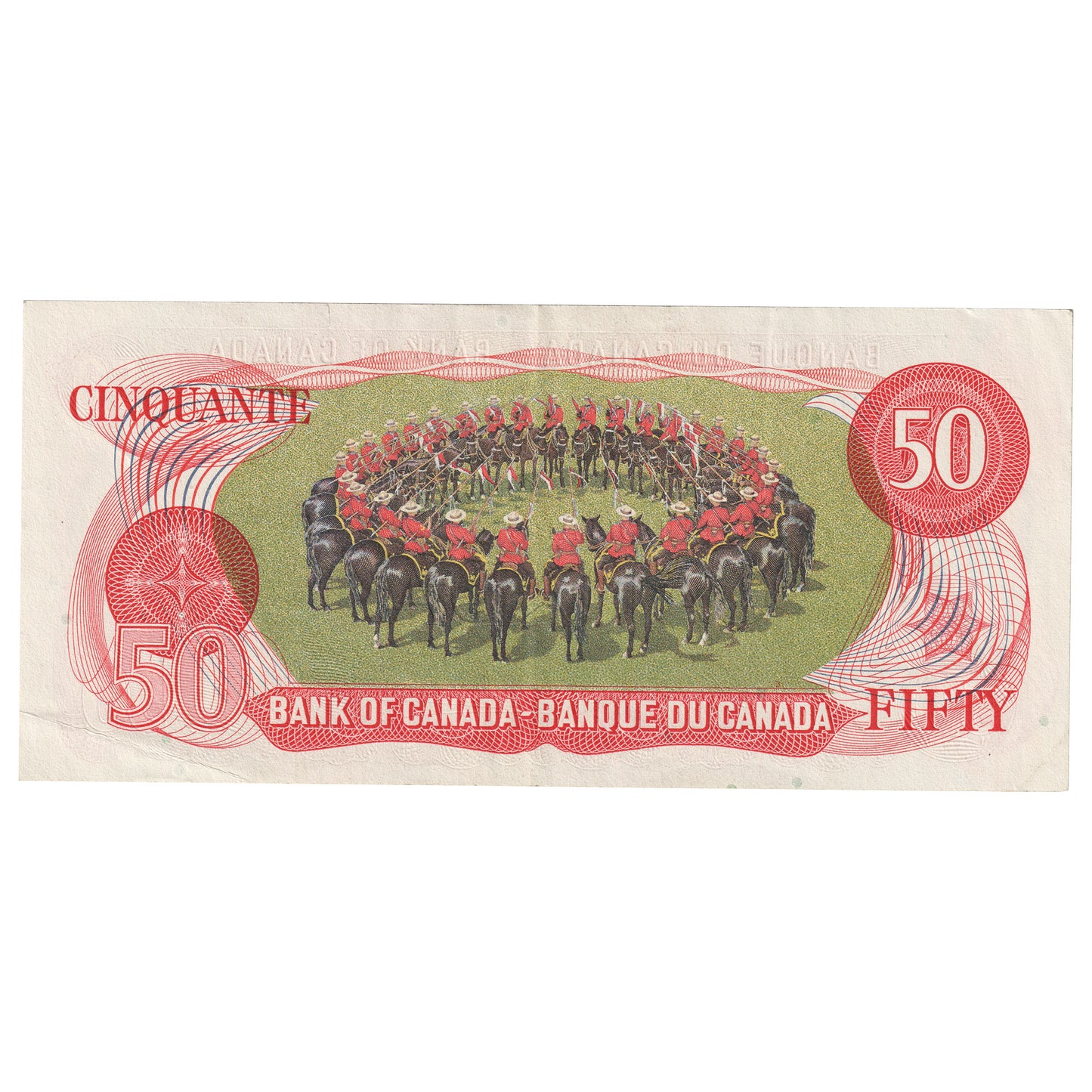 BC-51a 1975 Canada $50 Lawson-Bouey, HD, Extra Fine (EF40)