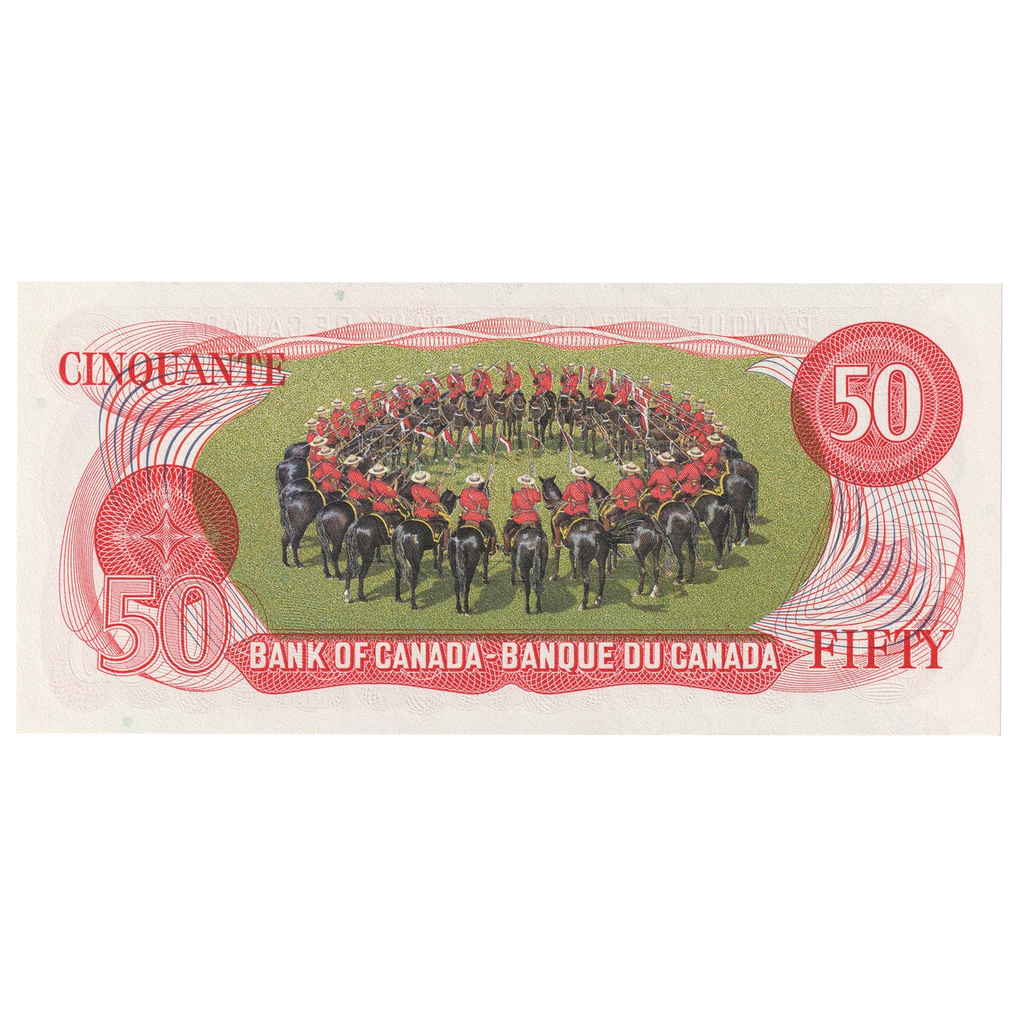 BC-51b 1975 Canada $50 Crow-Bouey, EHK, Uncirculated (MS60)