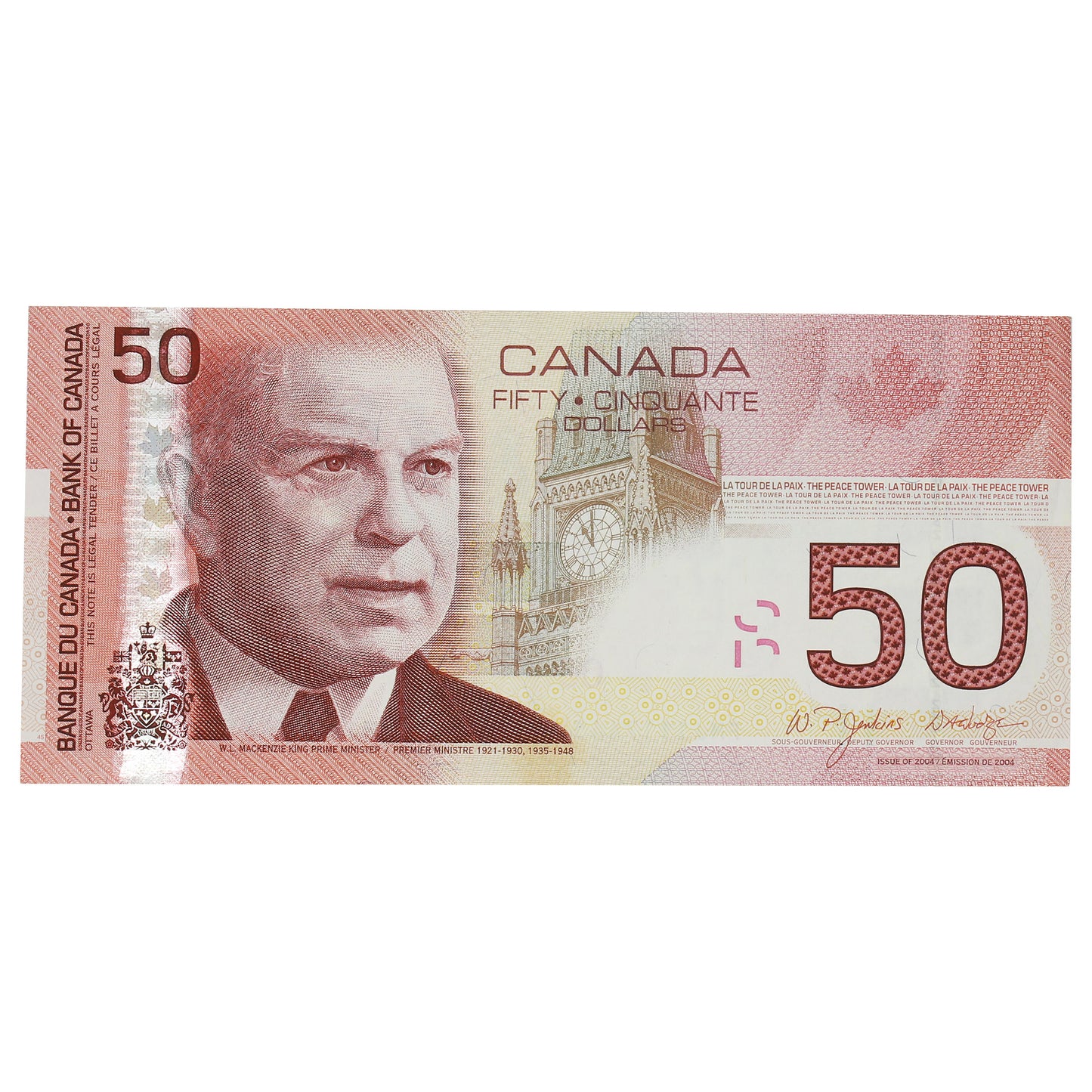 BC-65a-i 2004 Canada $50 Jenkins-Dodge, FMJ, Circulated