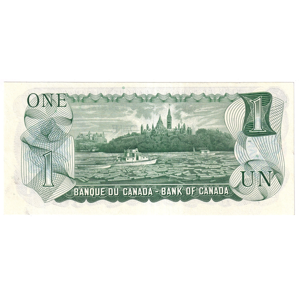 BC-46aA 1973 Canada $1 Lawson-Bouey, *MC, AU-UNC (AU55)