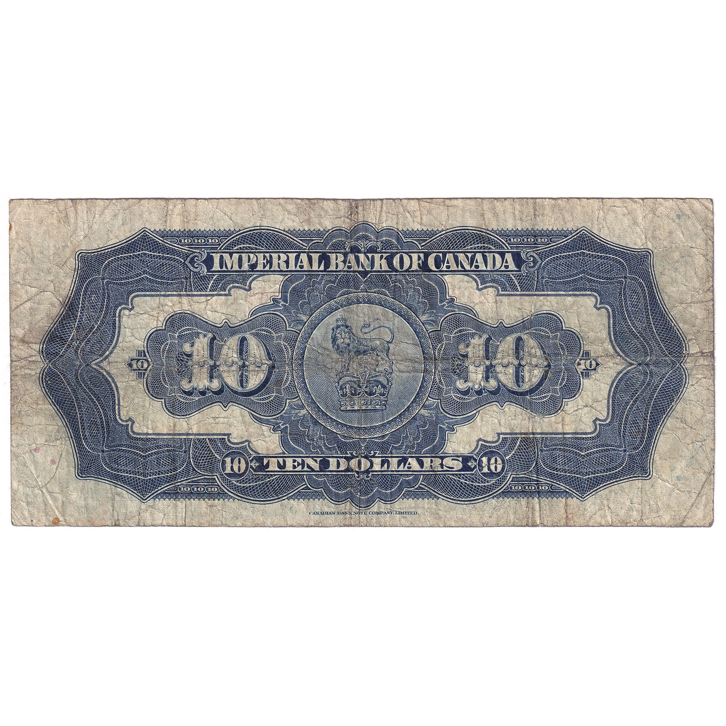 375-18-06 1923 Imperial Bank of Canada $10 Howland-Phipps, Very Good (VG8)