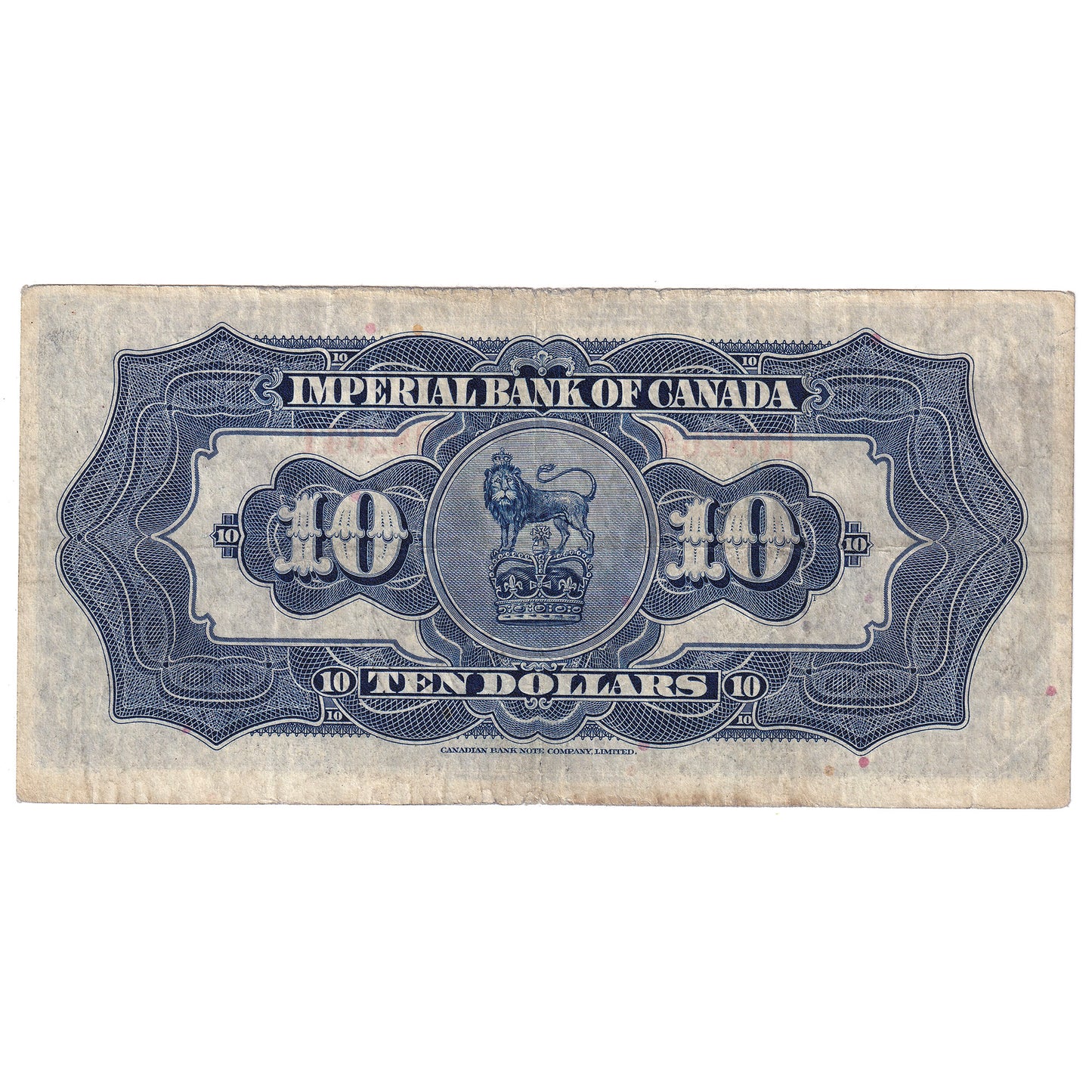 375-24-04 1939 Imperial Bank of Canada $10, Jaffray-Phipps, F-VF