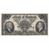 505-60-02 1935 Bank of Montreal $5 Bog-Gordon, VF