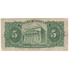 505-62-02 1938 Bank of Montreal $5 Dodds-Gordon, VG-F (VG10)