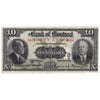 505-56-04 1923 Bank of Montreal $10 Williams-Taylor-Meredith, Very Fine (VF20)